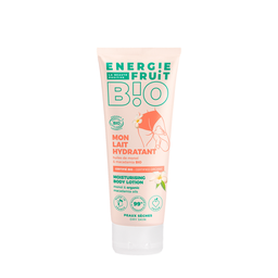 ENERGIE FRUIT Lait Corps Peau Sèche et Sensible Adoucissant Aloe Vera Monoi Macadamia Bio ENERGIE FRUIT