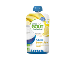 BANANE Good Goût organic lemon dairy dessert 90 g