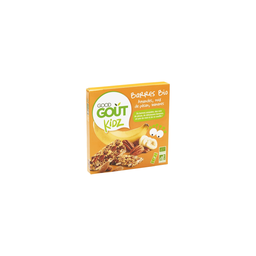 GOOD GOUT Barritas Almendras Nueces Pecanas Plátano 3 x 20 g