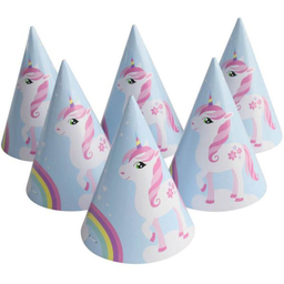 LICORNE Chapéu de cartão x6