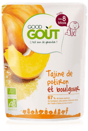 GOOD GOÛT Baby Doypack Tajine de calabaza y bulgur BIO 190g