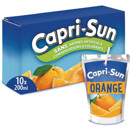 CAPRI-SUN Bebida de Naranja 10 x 20 cl