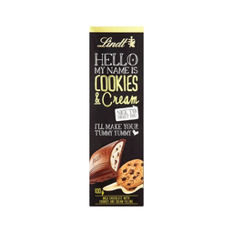 LINDT tablet cookie&cream 100g
