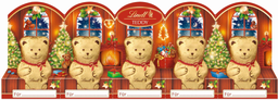 LINDT mini ours 5X10g - 50g