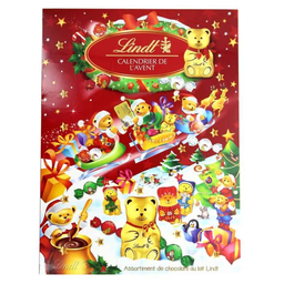 LINDT calendrier ours 172g