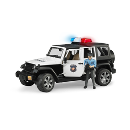 BRUDER Jeep Wrangler Unlimited Rubicon Police Avec Policier
