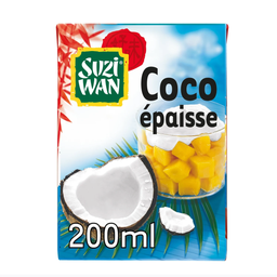 SUZI WAN Crema de coco espesa 200 ml