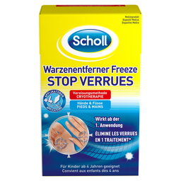 SCHOLL Stop verrues cryothérapie pieds et mains 53 g
