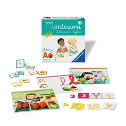 RAVENSBURGER Montessori Lettres et Chiffres le jeu