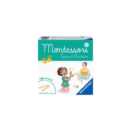 RAVENSBURGER Montessori Sons Et Lecture Coffret Sensoriel Apprentissage De La Lecture 5ans