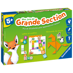 RAVENSBURGER Jeu Éducatif Mes Jeux de Grande Section 24524