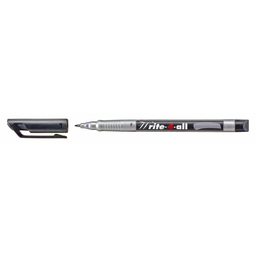 STABILO Marcador permanente Write-4-all punta fina 0,7mm negro Blister x 1