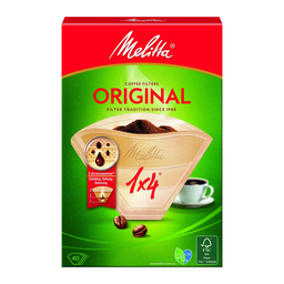 MELITTA Filtros de café marrón 1x4 (caja de 40)