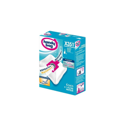 HANDY BAG Bolsas para aspiradora X351, Hoover, Severin, caja de 4 bolsas