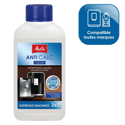 MELITTA Anti Calcaire pour Machine Expresso Liquide 250 ml
