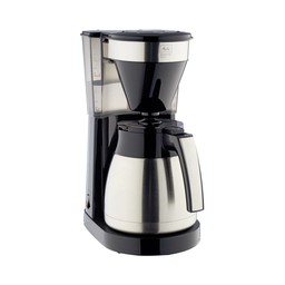MELITTA Cafetière électrique Easytop Therm Steel 1023-10 Noir/Inox