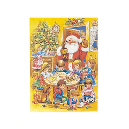 WAWI calendrier de l avent jaune/turq 75g