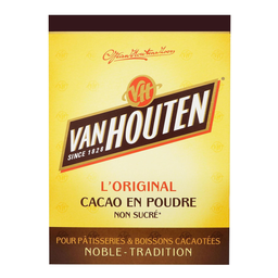 VAN HOUTEN L'original cacao en poudre non sucré 250g