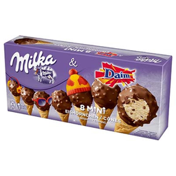 MILKA mini cones 8X25ml