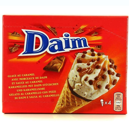 DAIM Glace au caramel avec morceaux de Daim 260 g