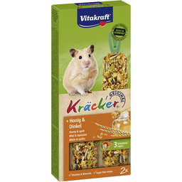 VITAKRAFT Guloseimas para Roedores Kräcker Mel & Espelta para Hamsters 112 g