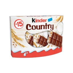 Kinder Country Barres Chocolatées 15 Barres 352G