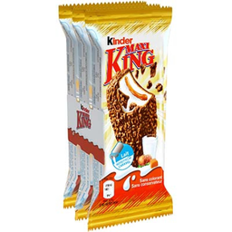 KINDER Maxi King Finas barquillos chocolate leche y caramelo 3 x 35 g