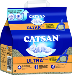 CATSAN Agglomérante Plus litière pour chat minérale le sac de 5