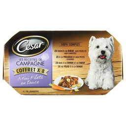 CESAR Mini Filets Sce 8x150 g