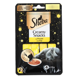 SHEBA Creamy Snack Frango 4 x 12 g