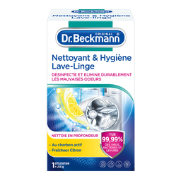 DR BECKMANN Limpador e Higiene Máquina de Lavar 250 g