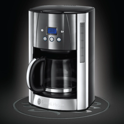 RUSSELL HOBBS Cafetière Luna 23241-56 programmable gris clair de lune