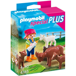 PLAYMOBIL Enfants Avec Chevres