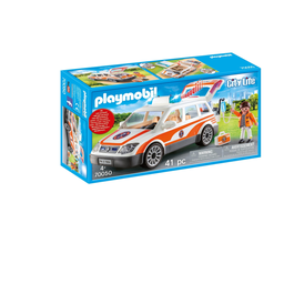 PLAYMOBIL Ambulância e Paramédico 70050 a caixa