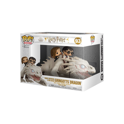 FUNKO Figura POP! Harry Potter Harry, Ron, Hermione no Dragão de Gringotts N.º 93