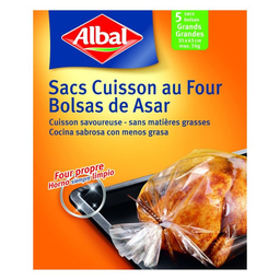AL'AL 2-in-1 Oven Cooking Bag 5 units 1 L