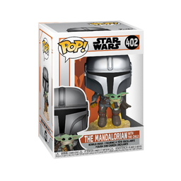 FUNKO Figurine POP! Star Wars The Mandalorian flying N° 402