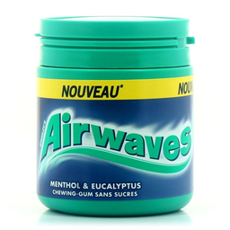 AIRWAVES box dragees menthol eucalyptus airwawes 84g