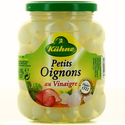 KÜHNE petits oignons Blanc190g