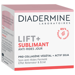 DIADERMINE Crème Jour Anti-rides Lift+ Sublimant Pro-collagène Végétal Actif Soja Caféine 50 ml