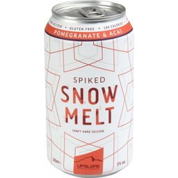 SNOWMELT Sparkling alcoholic beverage pomegranate & acai hard seltzer 35.5 cl