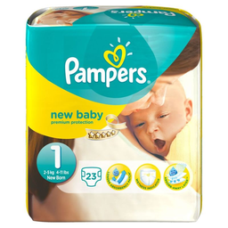 PAMPERS 23 changes new baby newborn