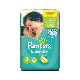 PAMPERS 70 changes babydry Value+T3