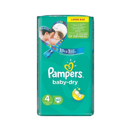 PAMPERS 62 changes baby dry value T4