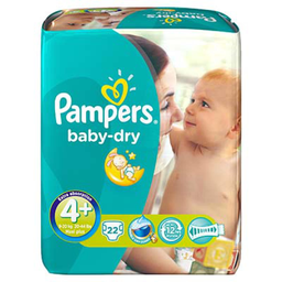 PAMPERS pamp bb-dry 9/20kg X22
