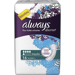 AL'AYS Always Compresas de Incontinencia Long 16