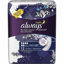 AL'AYS Always Compresas Inco Night 12