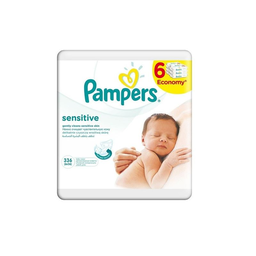 PAMPERS wipes sensitive 6X 56