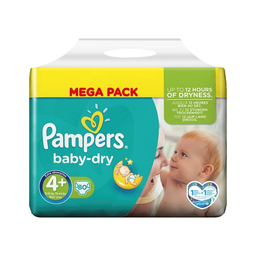 Pampers Baby Dry Mega T4 X80