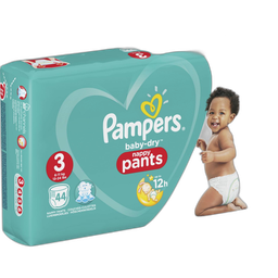 Pampers Baby-Dry Pants Couches-Culottes Taille 3 (6-11Kg) 44 Couches